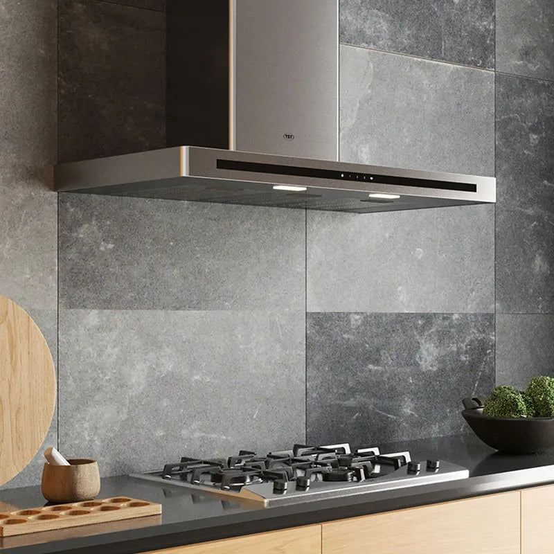 Campana De Cocina Diamante Touch 60 Cm Acero Inox Tst - Mm Color Plateado