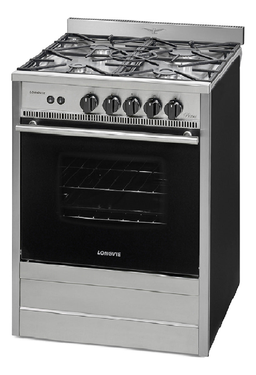 Cocina Gastronómica A Gas Longvie Bistró 31601xs 60cm Inoxidable