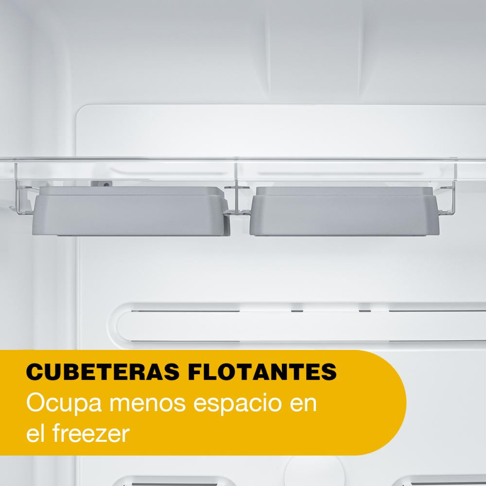 Heladera Whirlpool Inverter Top Mount No Frost Inox 386L WRM42HKDIM