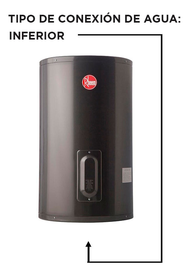 Termotanque Eléctrico Rheem AEE TEC085RH Gris Oscuro 85L Carga Inferior - Colgar