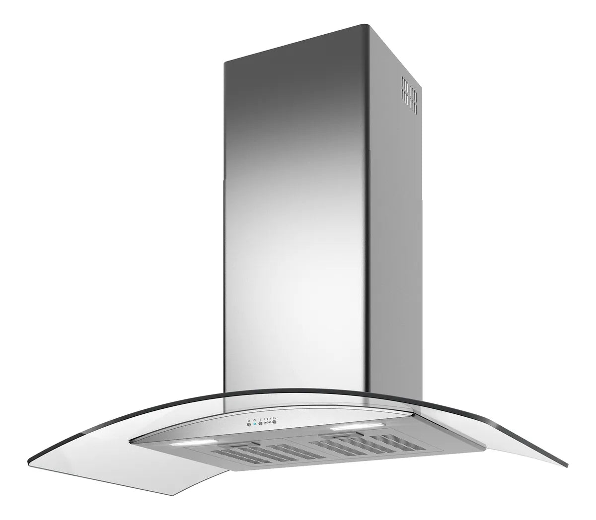 Tst Lacar Extractor/purificador - 600 Mm - 500 Mm - Plateado - De Pared