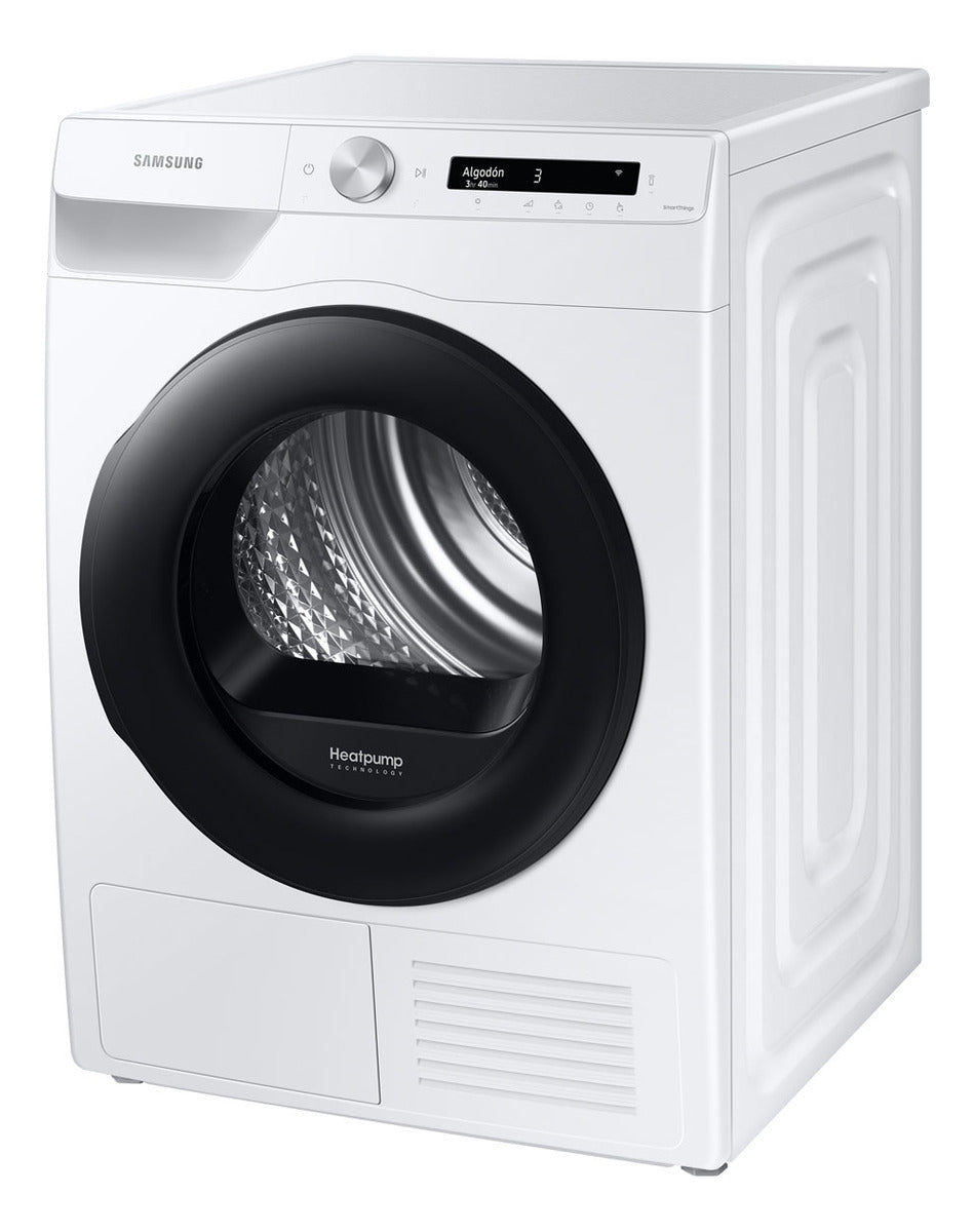 Secarropas Por Calor Samsung 9kg Inverter Blanco Sadv90t5240aw