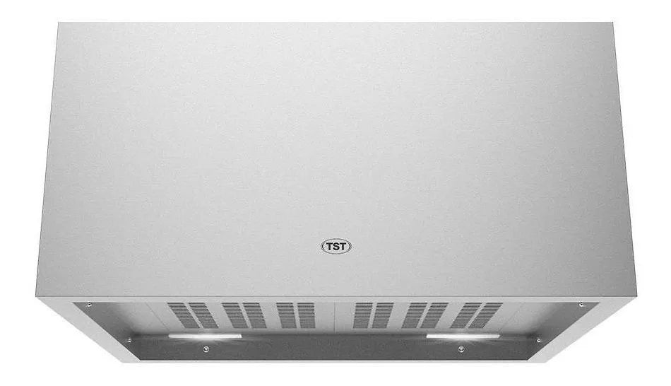 Extractor Purificador De Cocina Tst Kuba Ac. Inox. Isla 500mm X 900mm Plateado