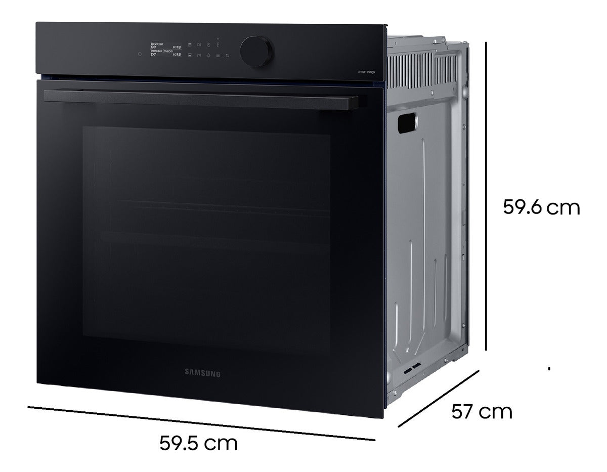 Horno Eléctrico Samsung Dual Cook Serie 5 Negro NV7B5645TAK SANV7B5645TAK