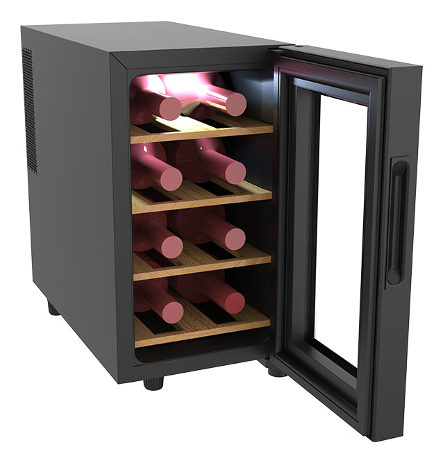 Cava De Vinos Vondom Para 8 Botellas Con Estantes De Madera T8