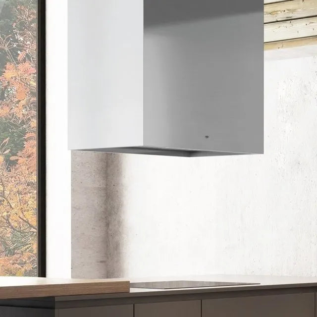 Extractor Purificador De Cocina Tst Kuba Ac. Inox. Isla 500mm X 900mm Plateado