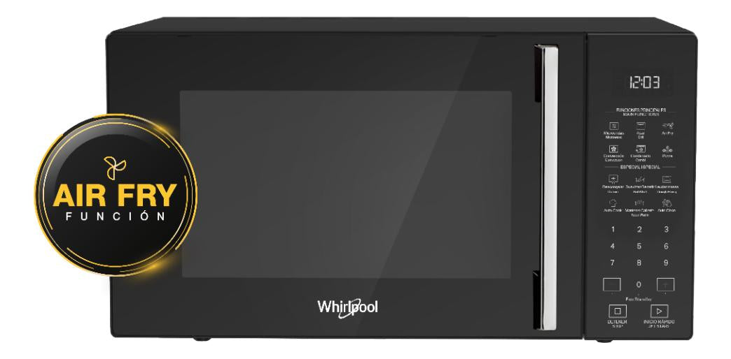 Microondas Whirlpool Wmc29ab Wcollection 29lts Air Fry 4 En 1 1400w WMC29ABDIM