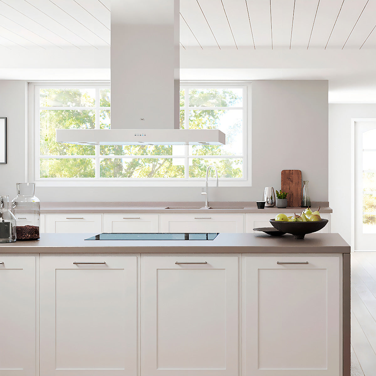 Extractor Purificador De Cocina Tst Isla Lt 60 Cm. Acero Inoxidable 235-60