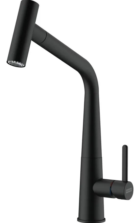 Griferia Cocina Rociador Extensible Franke Icon Doccia Negro Color Negro Mate