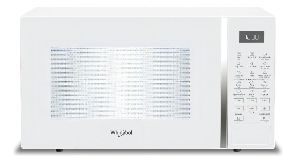 Microondas Whirlpool Con Grill 30 Lts - Blanco Wmg30bz WMG30B