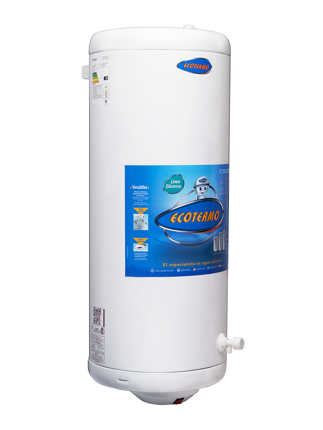 Termotanque Eléctrico Ecotermo ELEC 106 96L TECO10I106