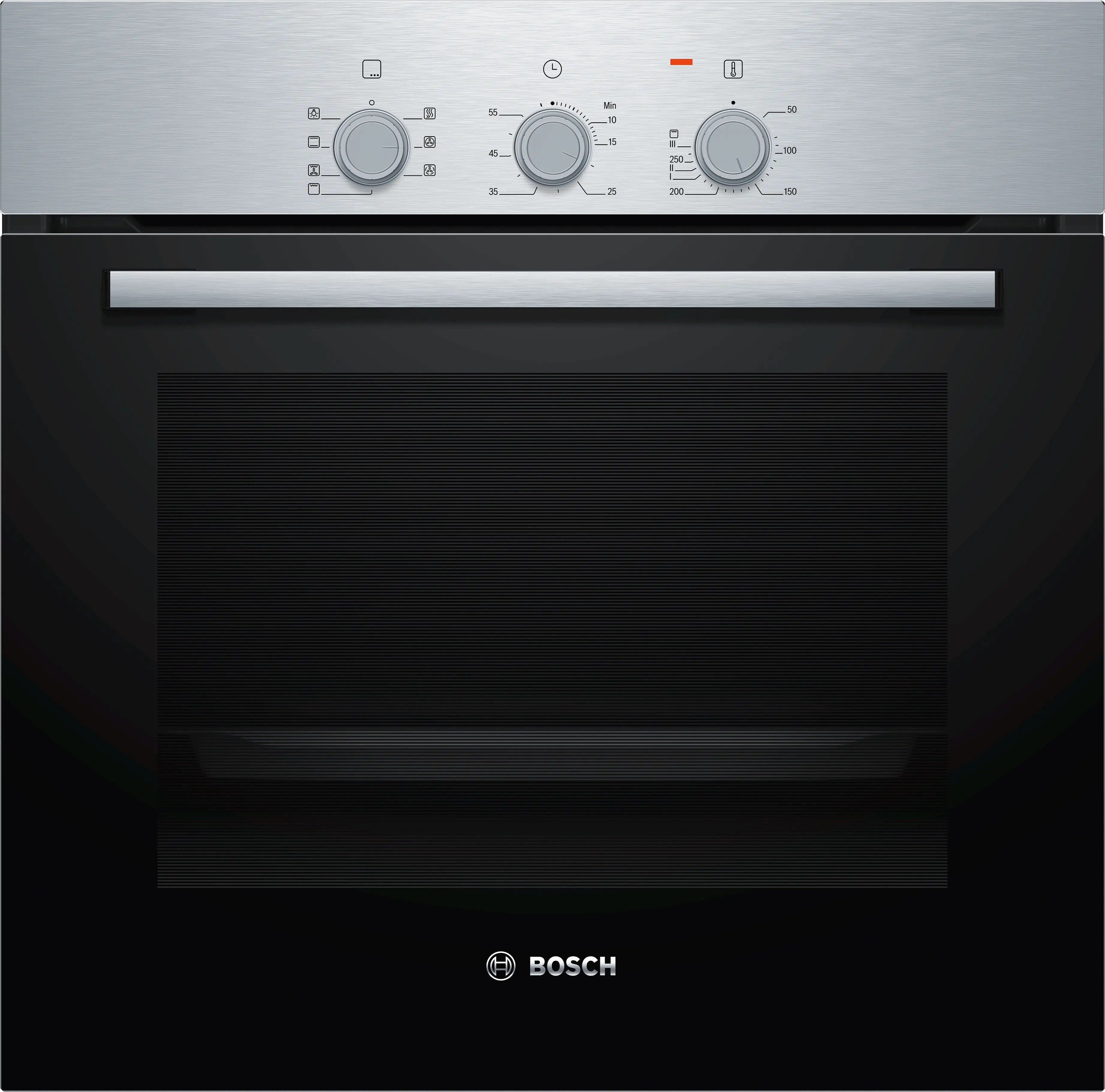 Combo empotrable Bosch Horno Acero + Anafe Gas + Campana Integrable 60 cm