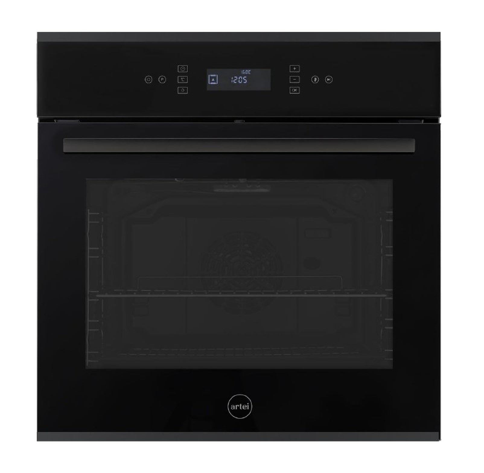 Horno Pirolítico Artei NIRO 67L - 12 Funciones - Control Táctil