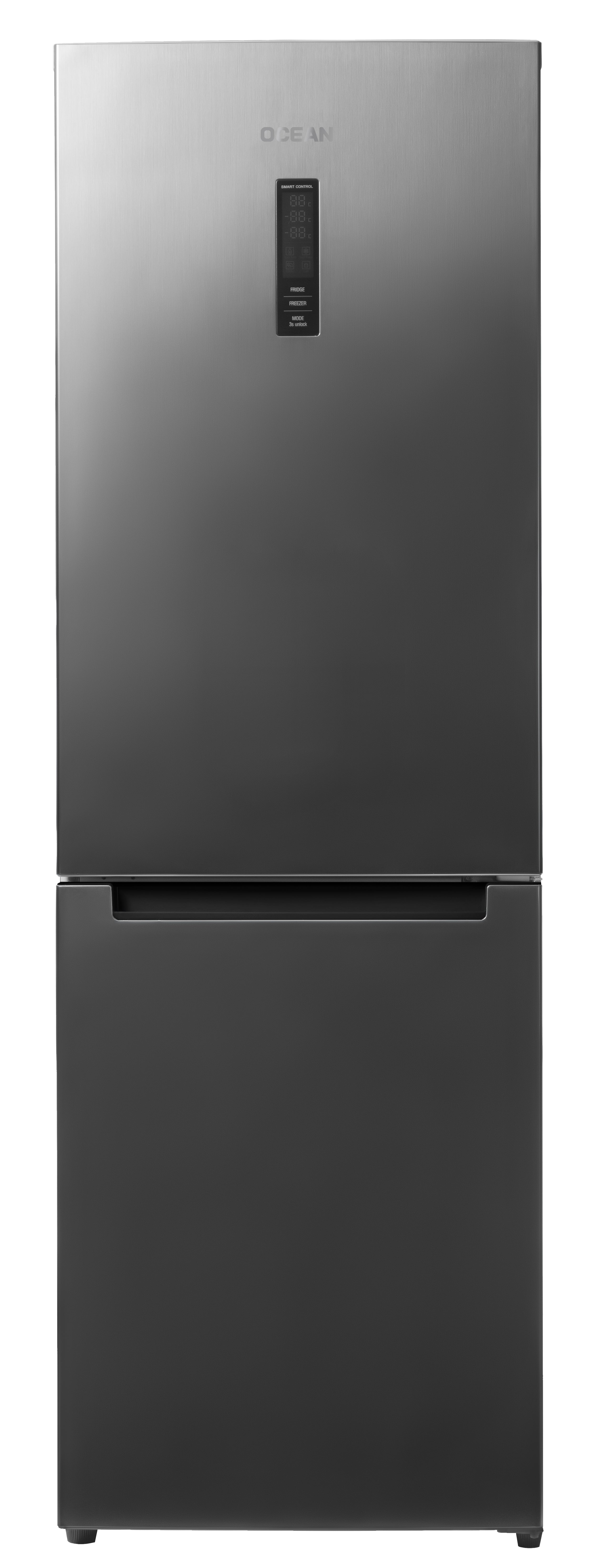 Heladera Ocean Italy OSCB310NF-D-XB3 Combi No Frost 290L Dark Inox