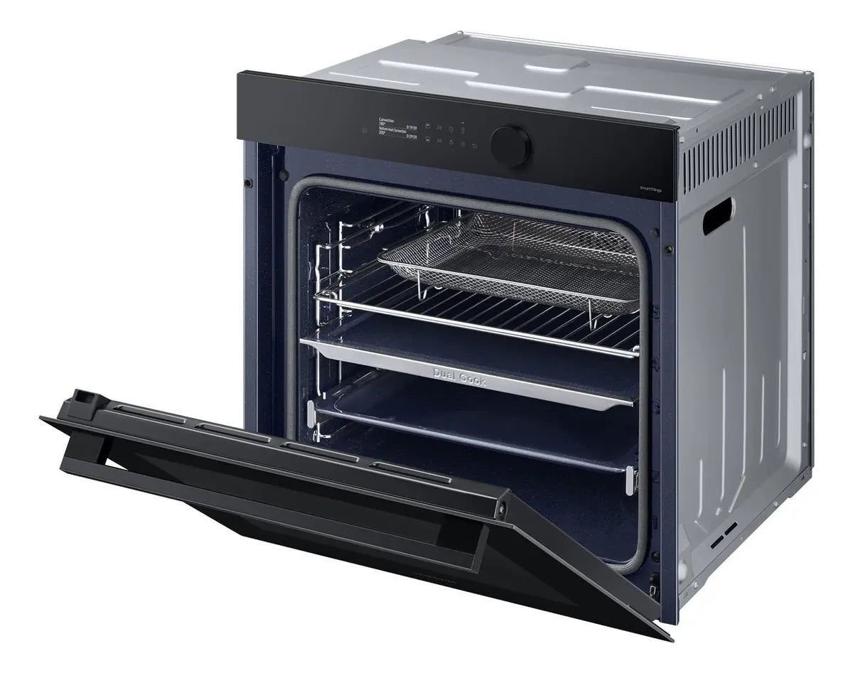 Combo Samsung Horno Electrico Bespoke Dual SANV7B5645TAK + Anafe A Gas 5 Hornallas 75cm SANA75J3030AS